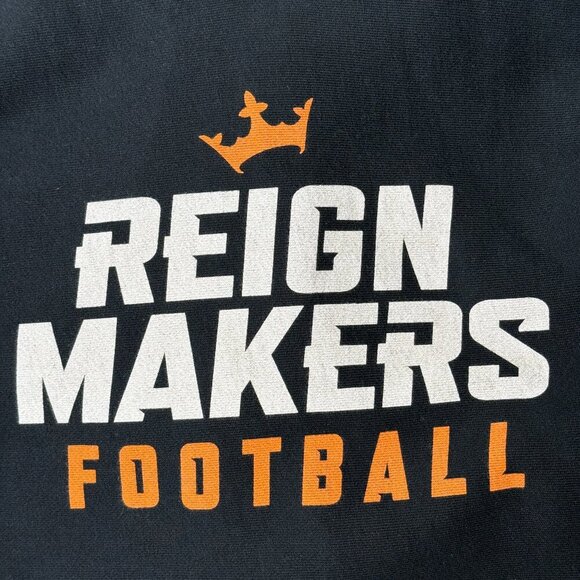 Reign Makers Football Men's Draft Kings Hoodie Black 2XL Cotton Blend - Picture 7 of 11